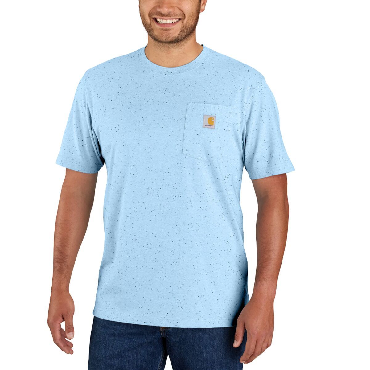 Carhartt Workwear Loose Fit Pocket Short-Sleeve T-Shirt - Men's Moonstone Nep, XXL