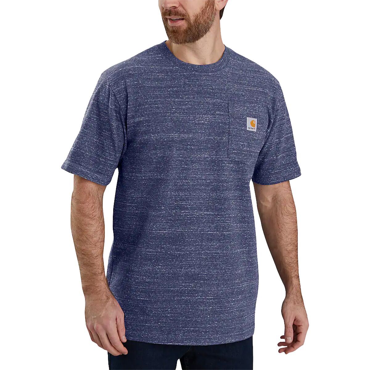 Carhartt Workwear Loose Fit Pocket Short-Sleeve T-Shirt - Men's Powder Blue Nep, L