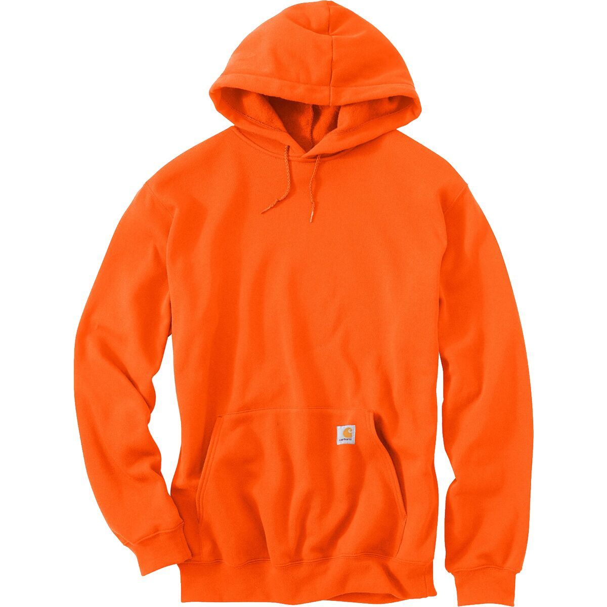 Carhartt Midweight Pullover Hooded Sweatshirt - Men's Brite Orange, S