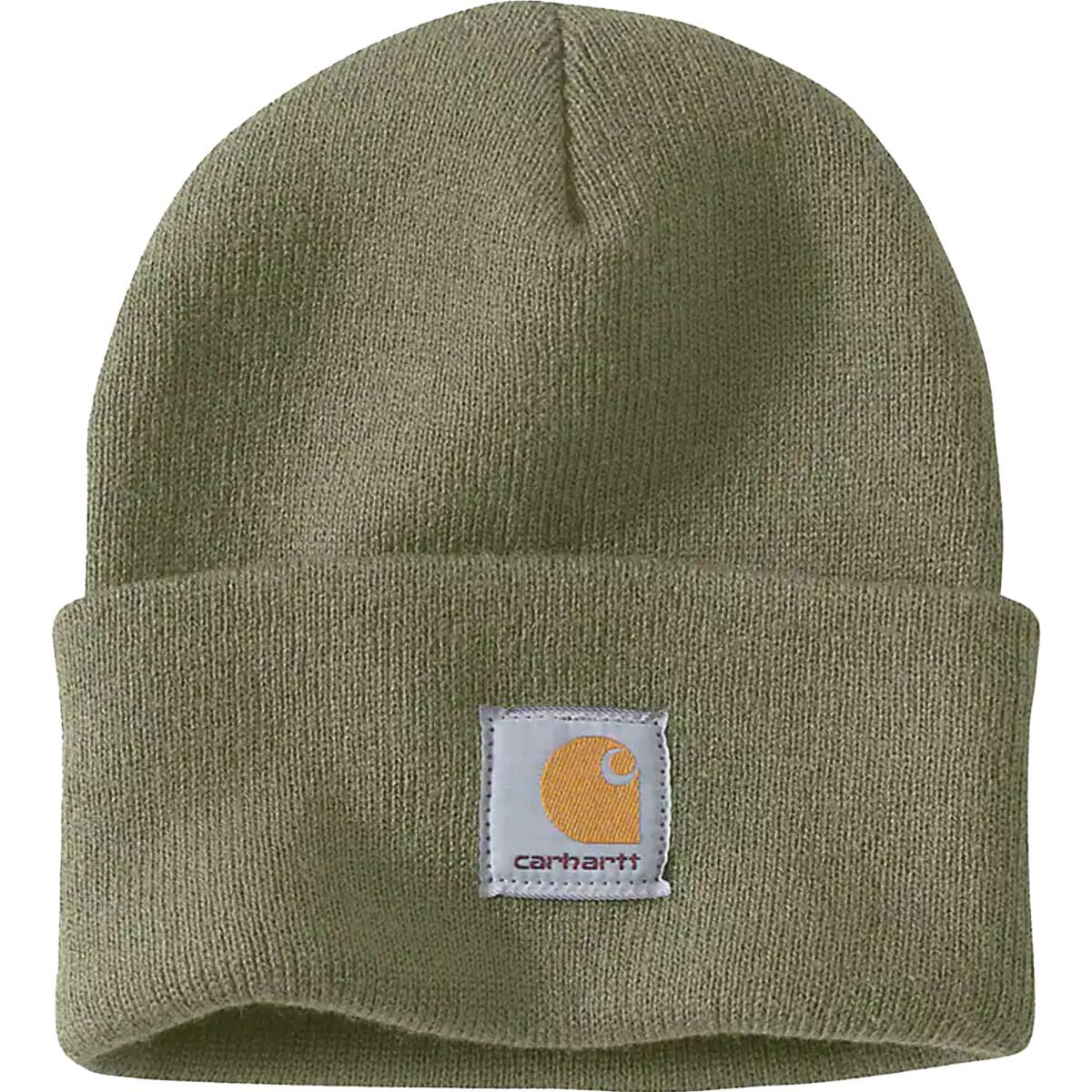 Image of Carhartt Knit Cuffed Beanie Dusty Olive, One Size