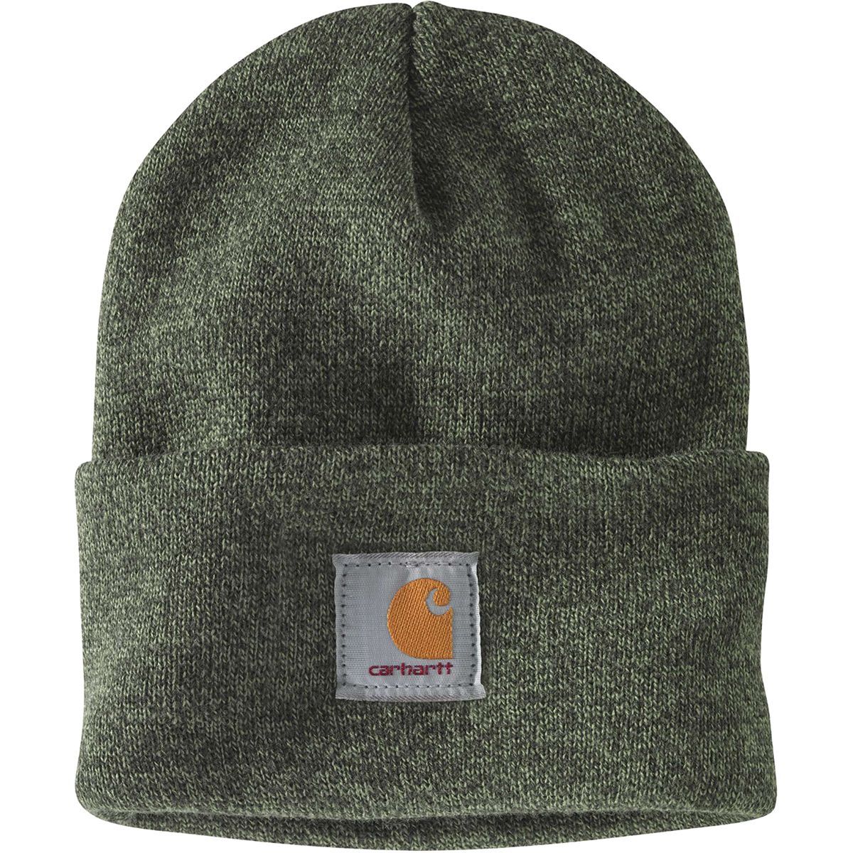 Carhartt Knit Cuffed Beanie Olivine/Olive Marl, One Size