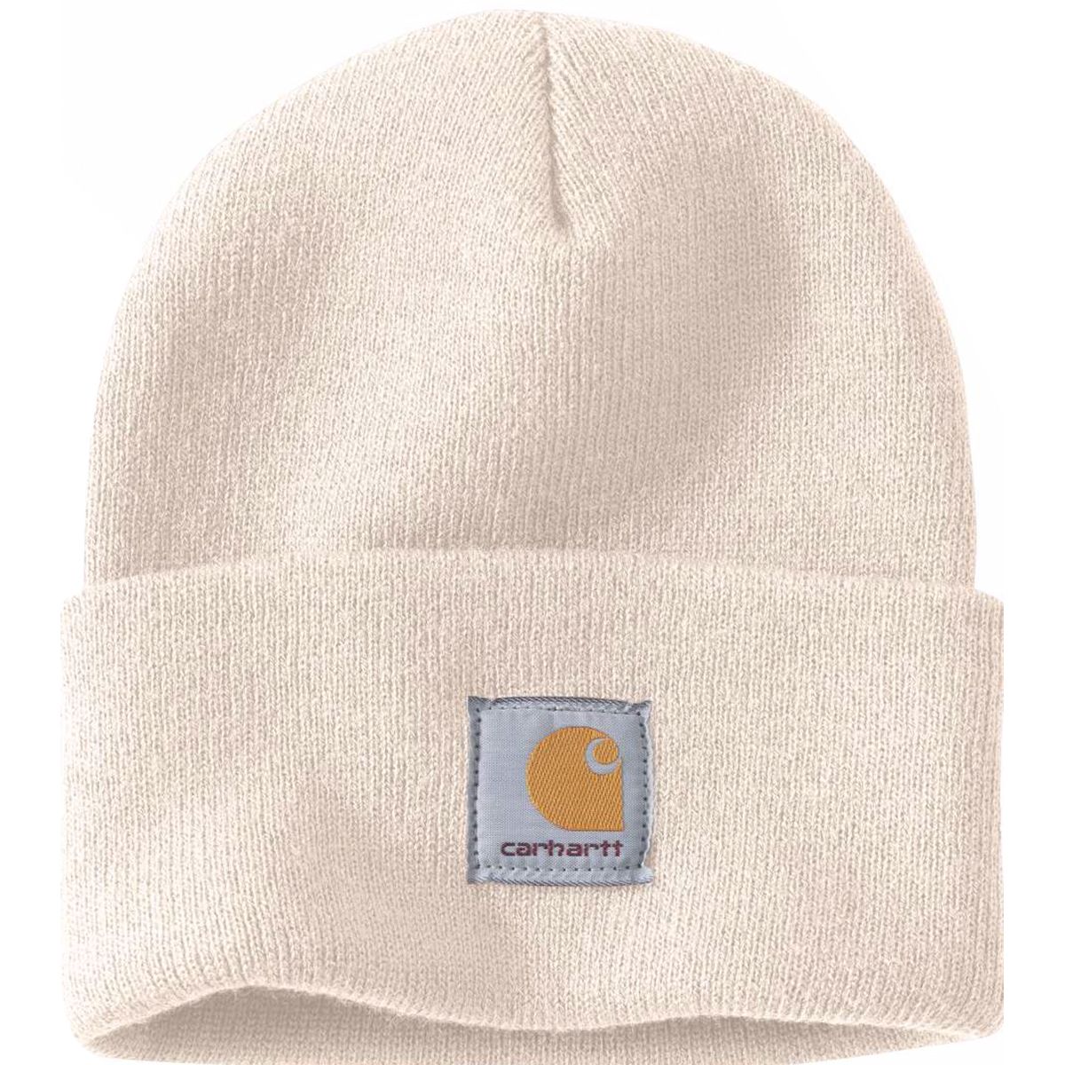 Image of Carhartt Knit Cuffed Beanie Winter White, One Size