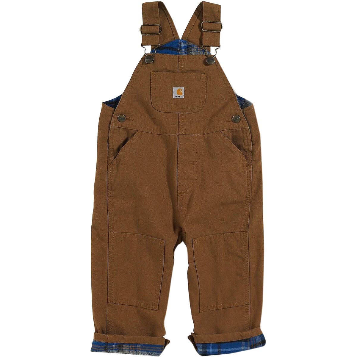  Carhartt Baby Boys' & Toddler Washed Dungaree Work Pants,  Brown, 6 Months: Infant And Toddler Pants: Clothing, Shoes & Jewelry