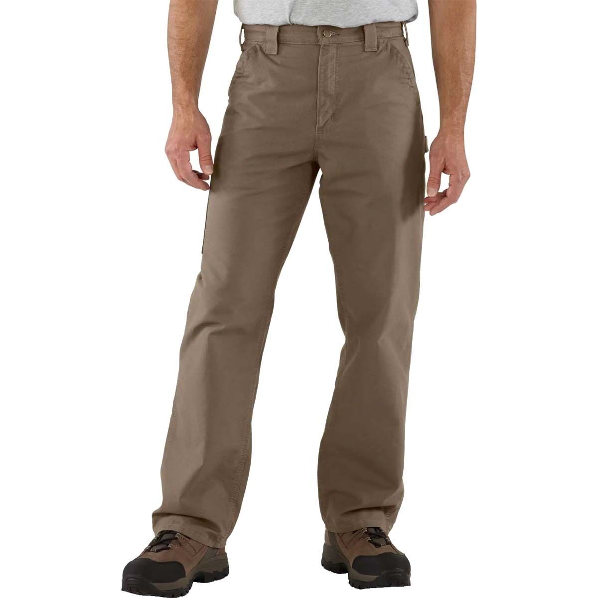 Carhartt Canvas Work Dungaree Pant - Men's Light Brown, 48x30