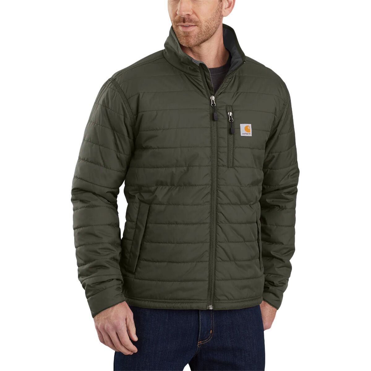 Image of Carhartt Gilliam Insulated Jacket - Men's Moss, M