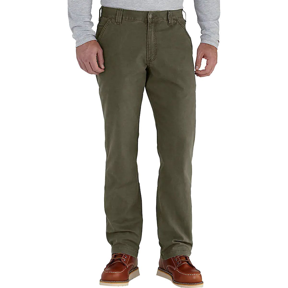 Carhartt Rugged Flex Rigby Dungaree Pant - Men's Moss, 34x32