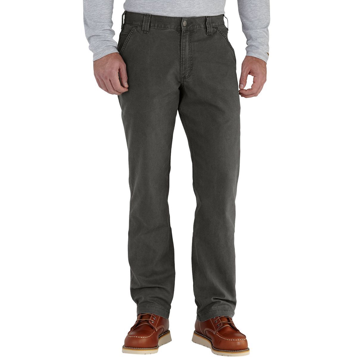 Image of Carhartt Relaxed Straight Rigby Dungaree - Men's Peat, 32x30