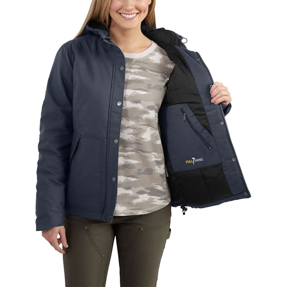 Womens carhartt full swing cryder jacket clearance