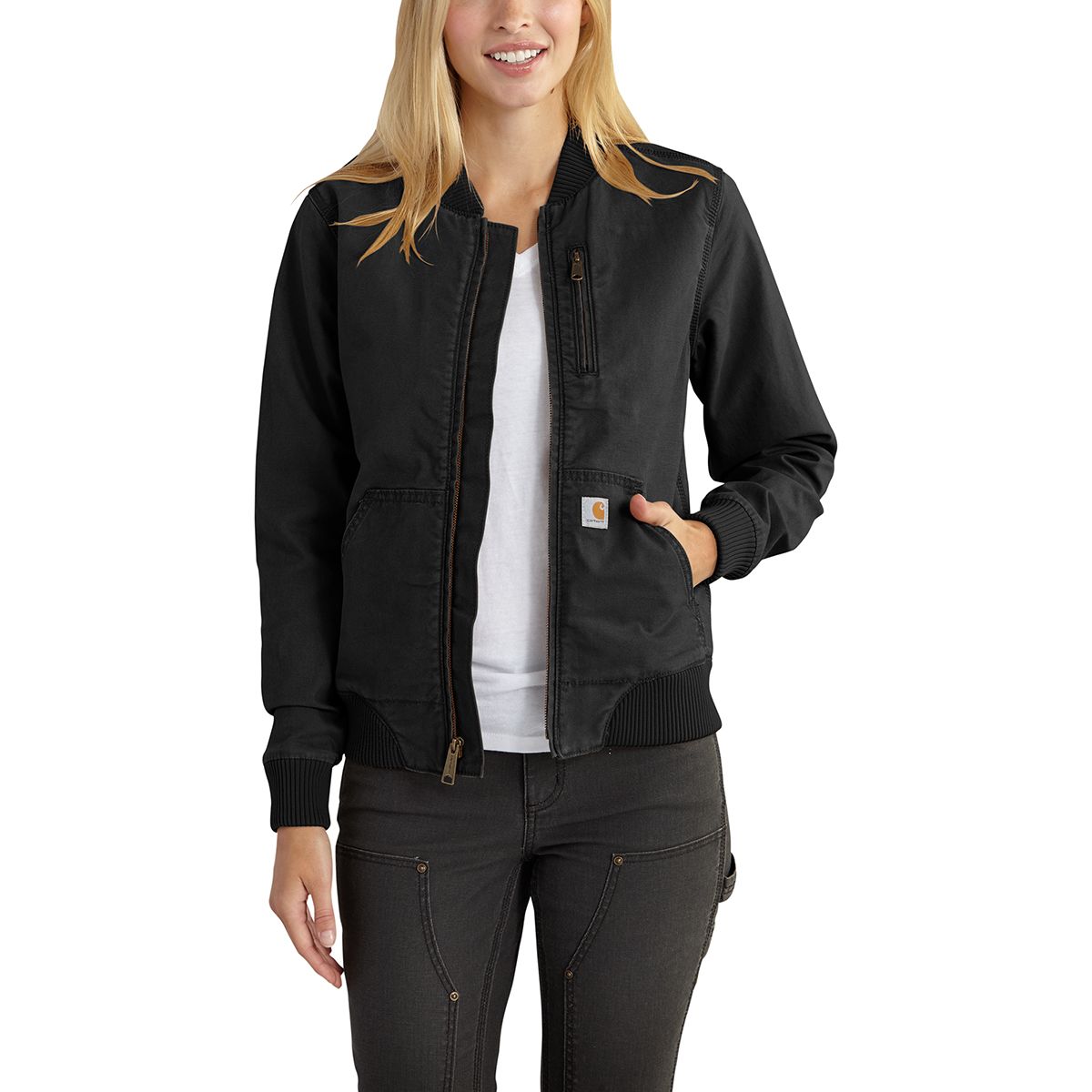 Carhartt Rugged Flex Relaxed Fit Canvas Jacket - Women