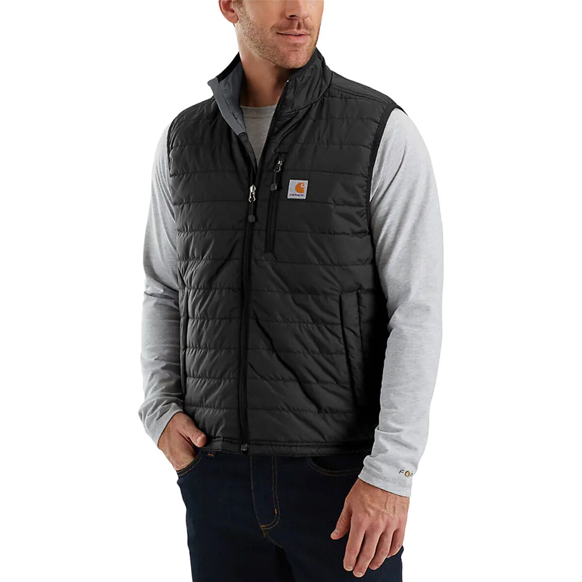 Image of Carhartt Gilliam Vest - Men's Black, M