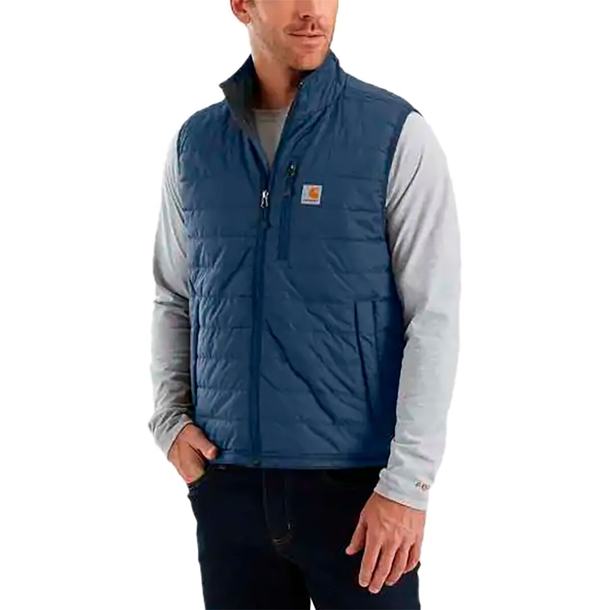 Carhartt Gilliam Vest - Men's Dark Blue, LT