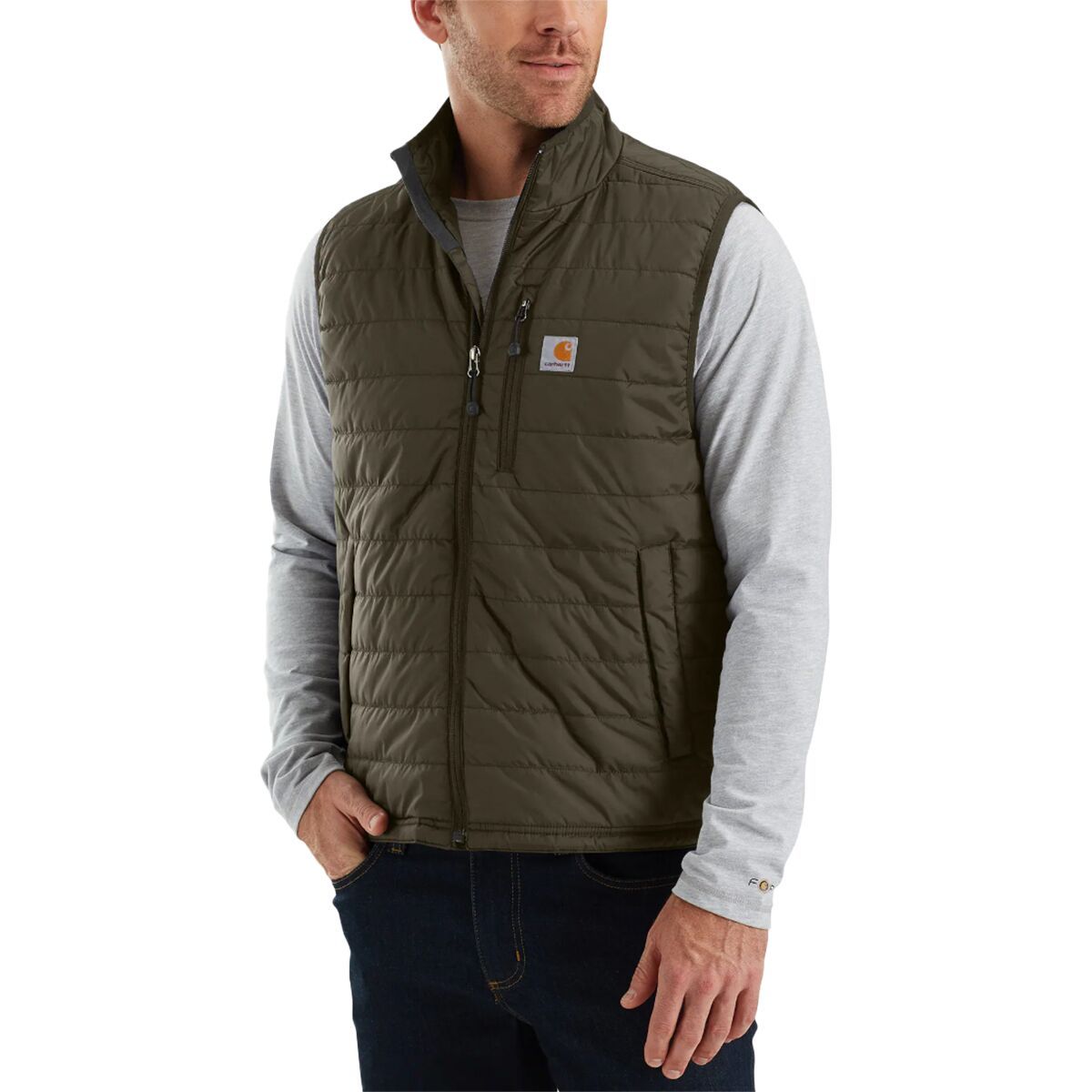 Image of Carhartt Gilliam Vest - Men's Moss 2, S