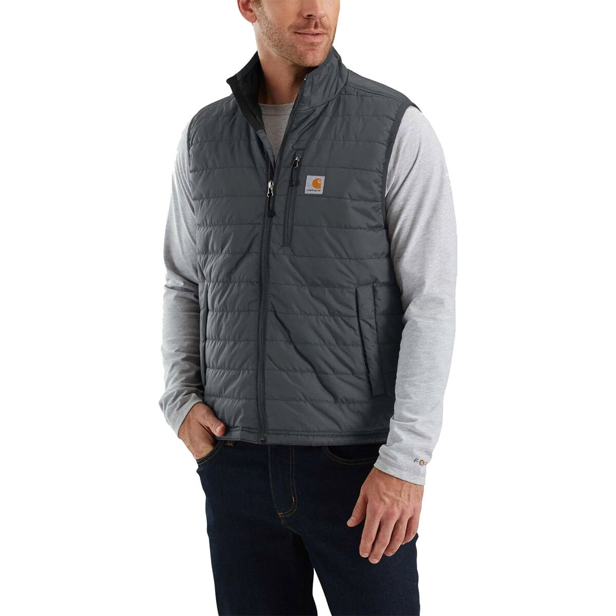 Image of Carhartt Gilliam Vest - Men's Shadow, XXL