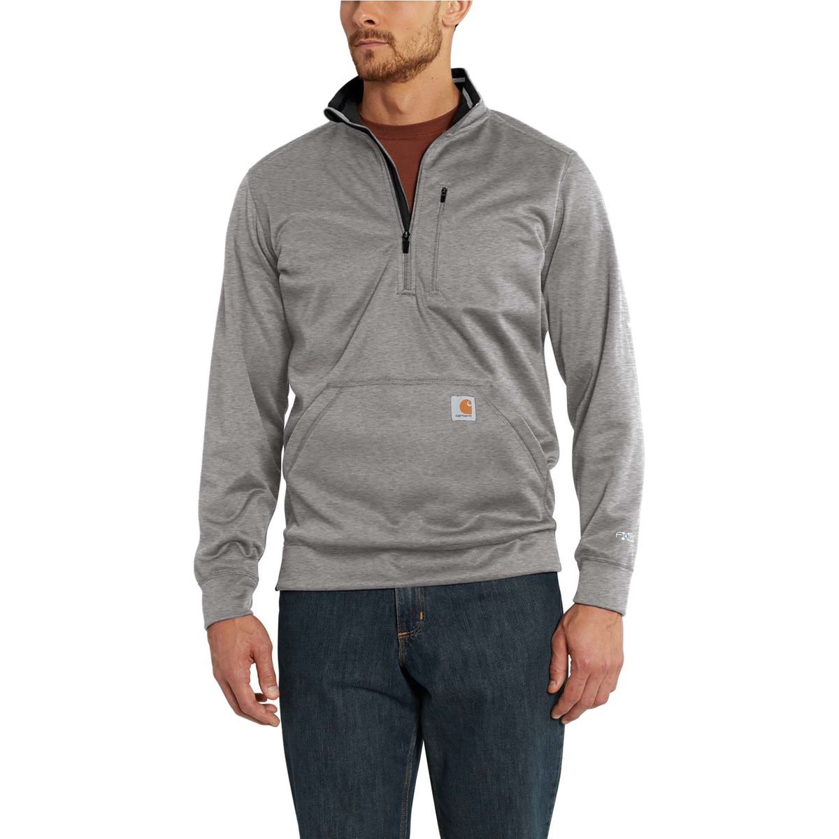 Carhartt force on sale extremes half zip