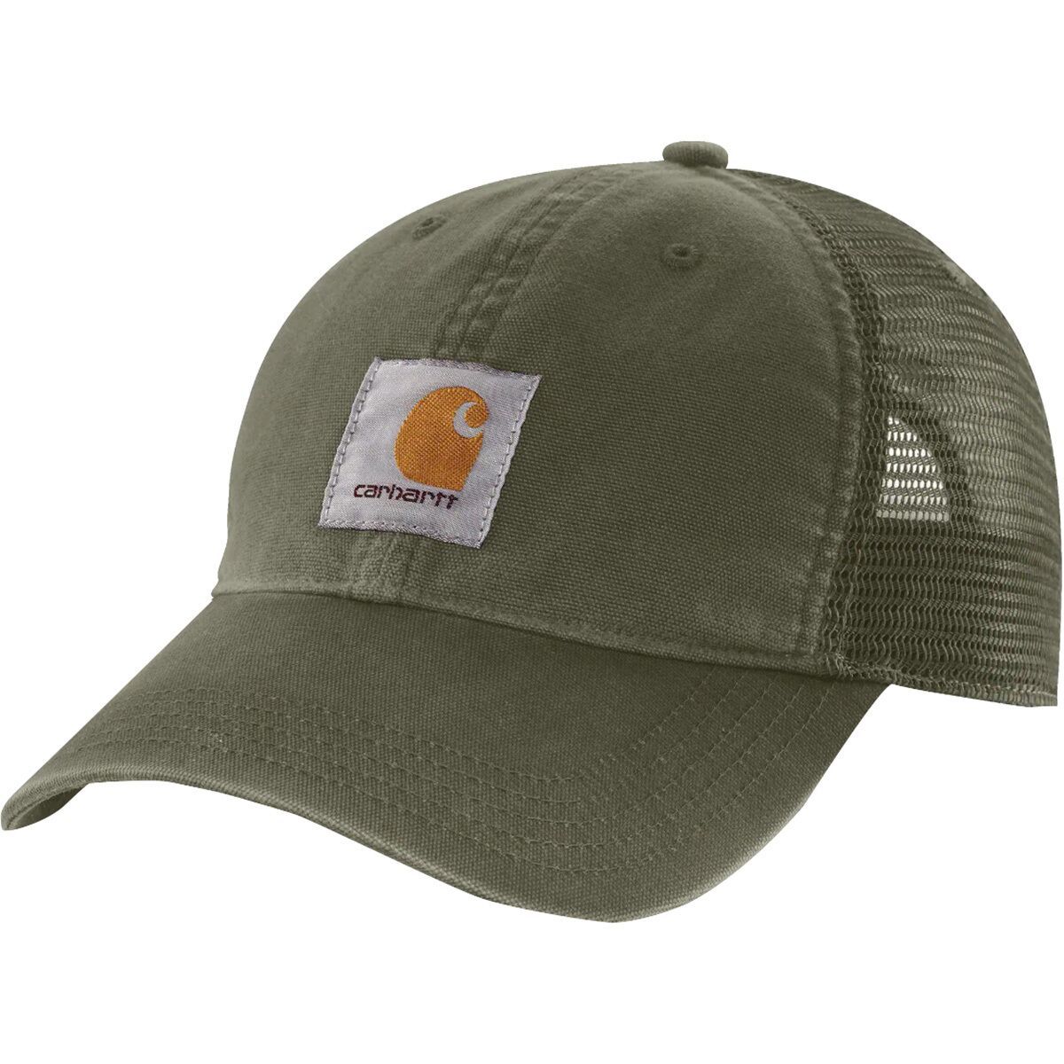 Image of Carhartt Canvas Mesh-Back Cap Basil, One Size