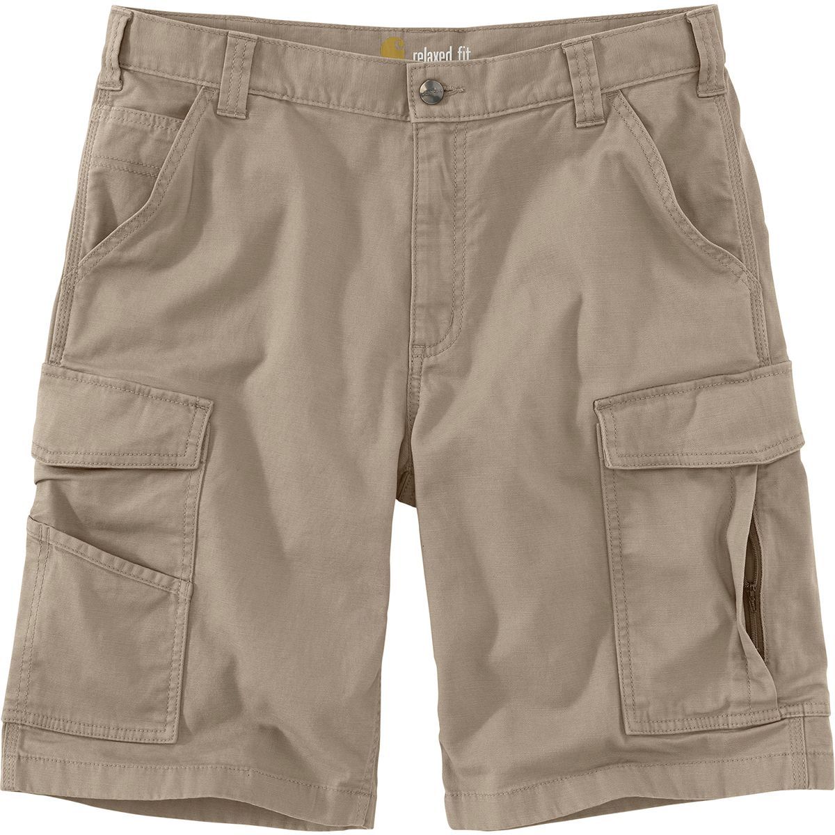 Carhartt Rugged Flex Rigby Cargo 11in Short - Men's Tan, 35