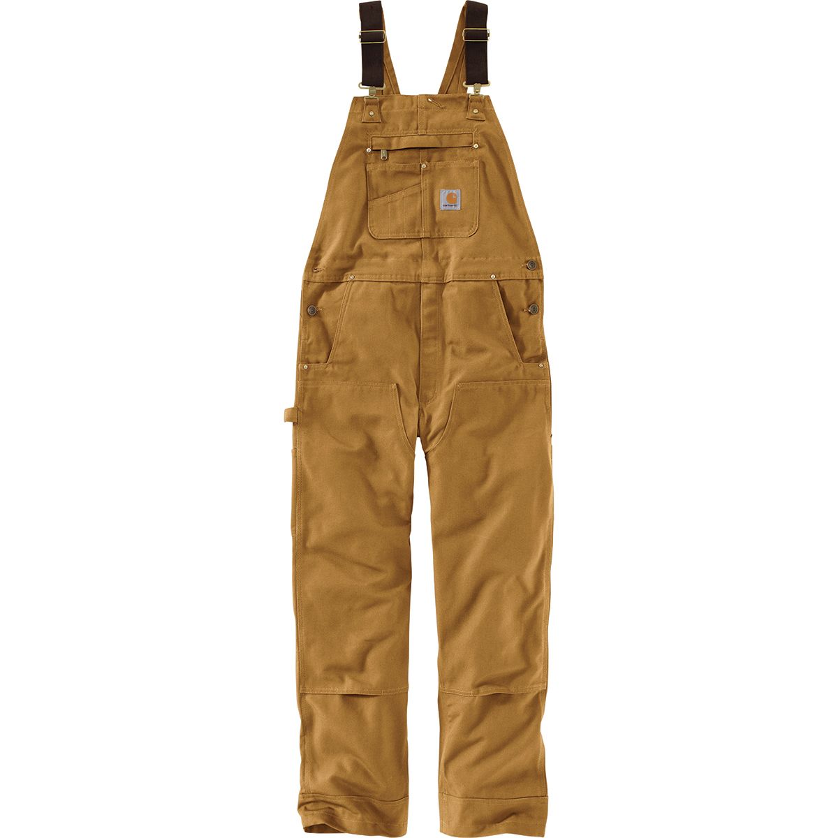 Men's Carhartt Brown Duck Bib Overalls