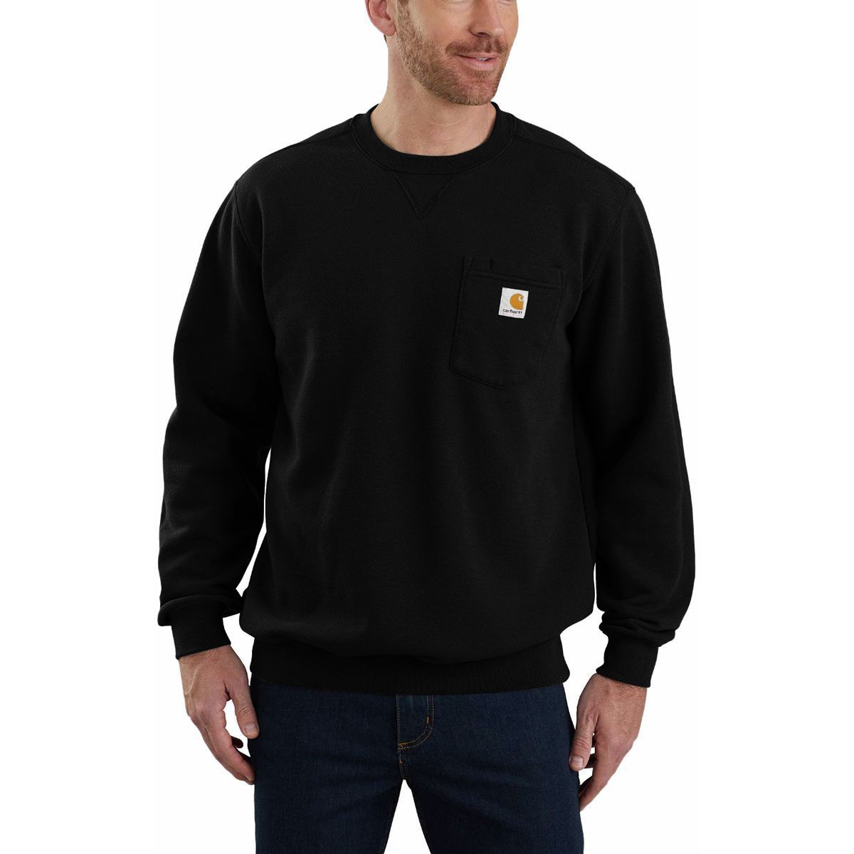 Carhartt Crewneck Pocket Sweatshirt Men s Clothing