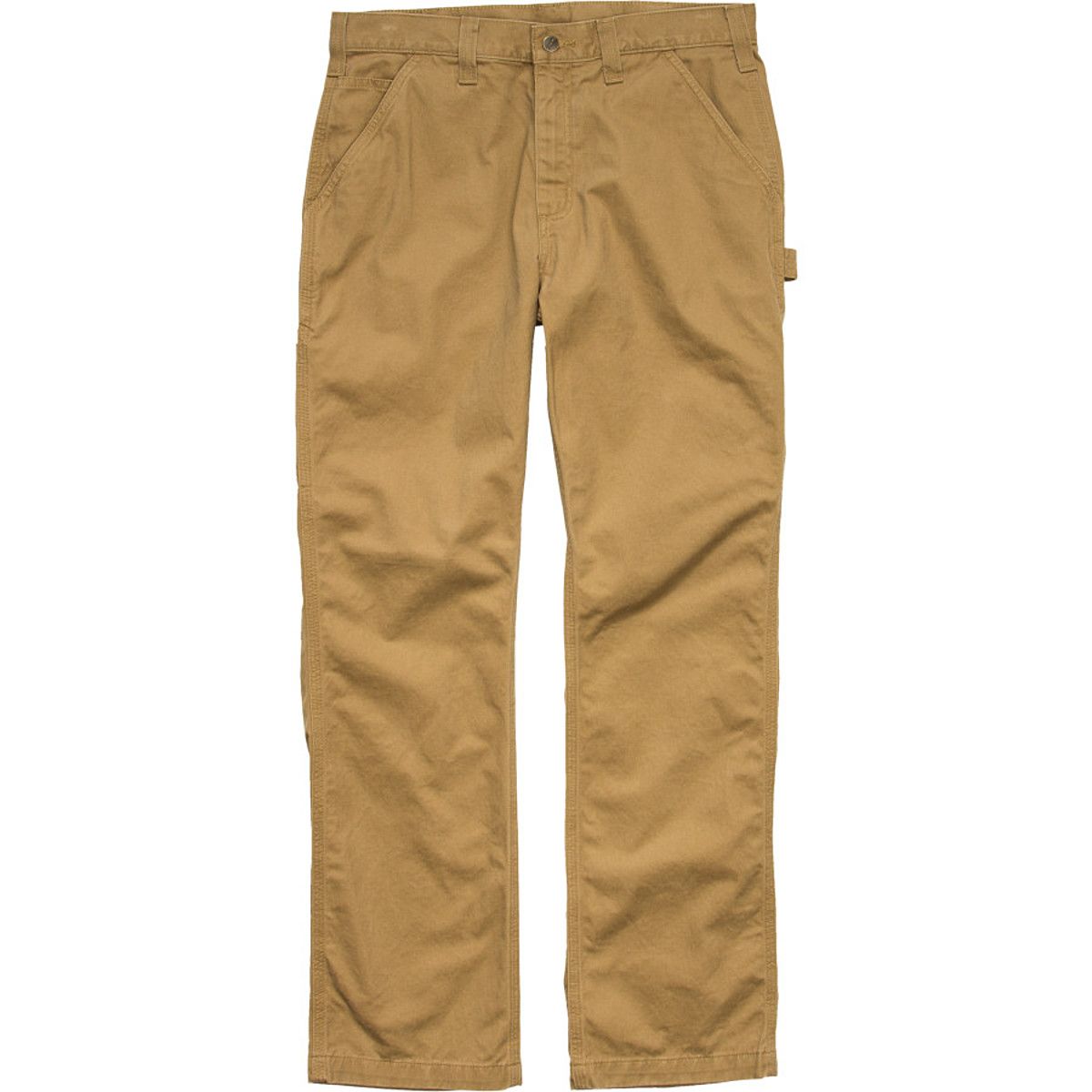 Image of Carhartt Relaxed Straight Twill Dungaree - Men's Dark Khaki, 32x32
