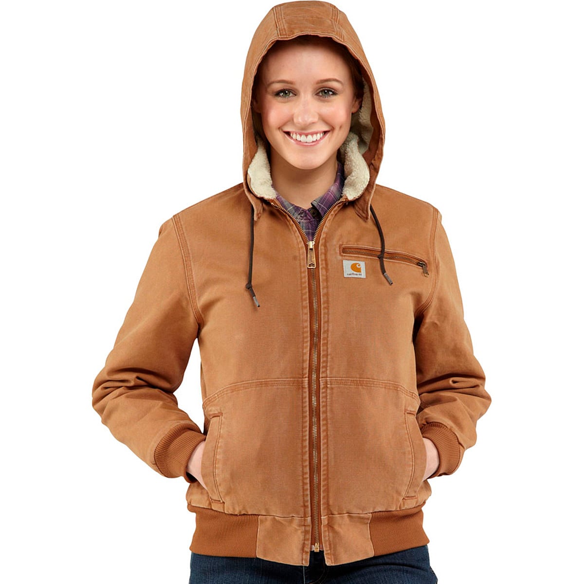 Carhartt Weathered Duck Wildwood Jacket Women s Clothing