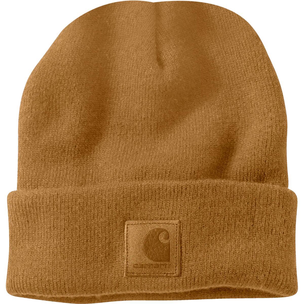 Image of Carhartt Tonal Patch Beanie Carhartt Brown, One Size