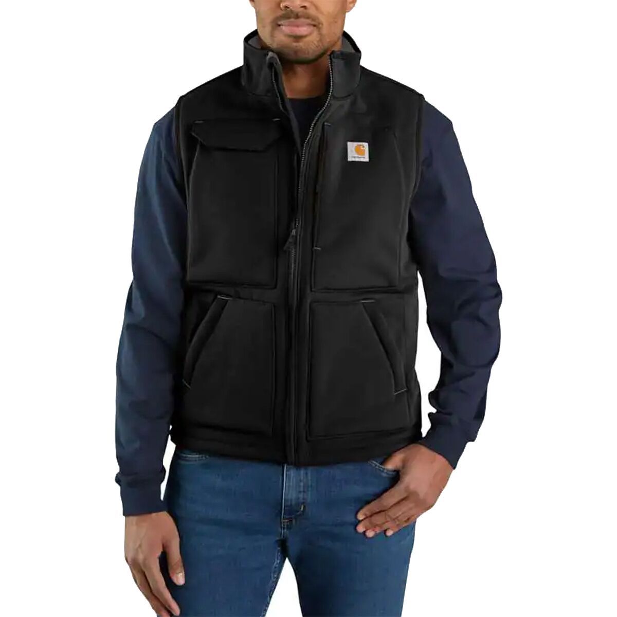 Carhartt Super Dux Sherpa-Lined Vest - Men's Black, XL