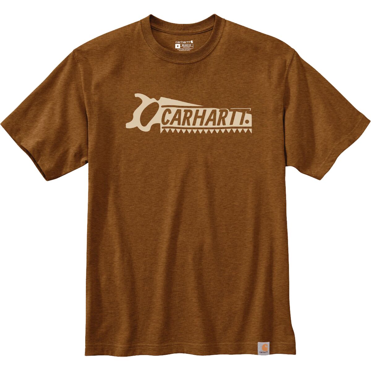 Carhartt Relaxed Fit HW Short-Sleeve Saw Graphic T-Shirt - Men's