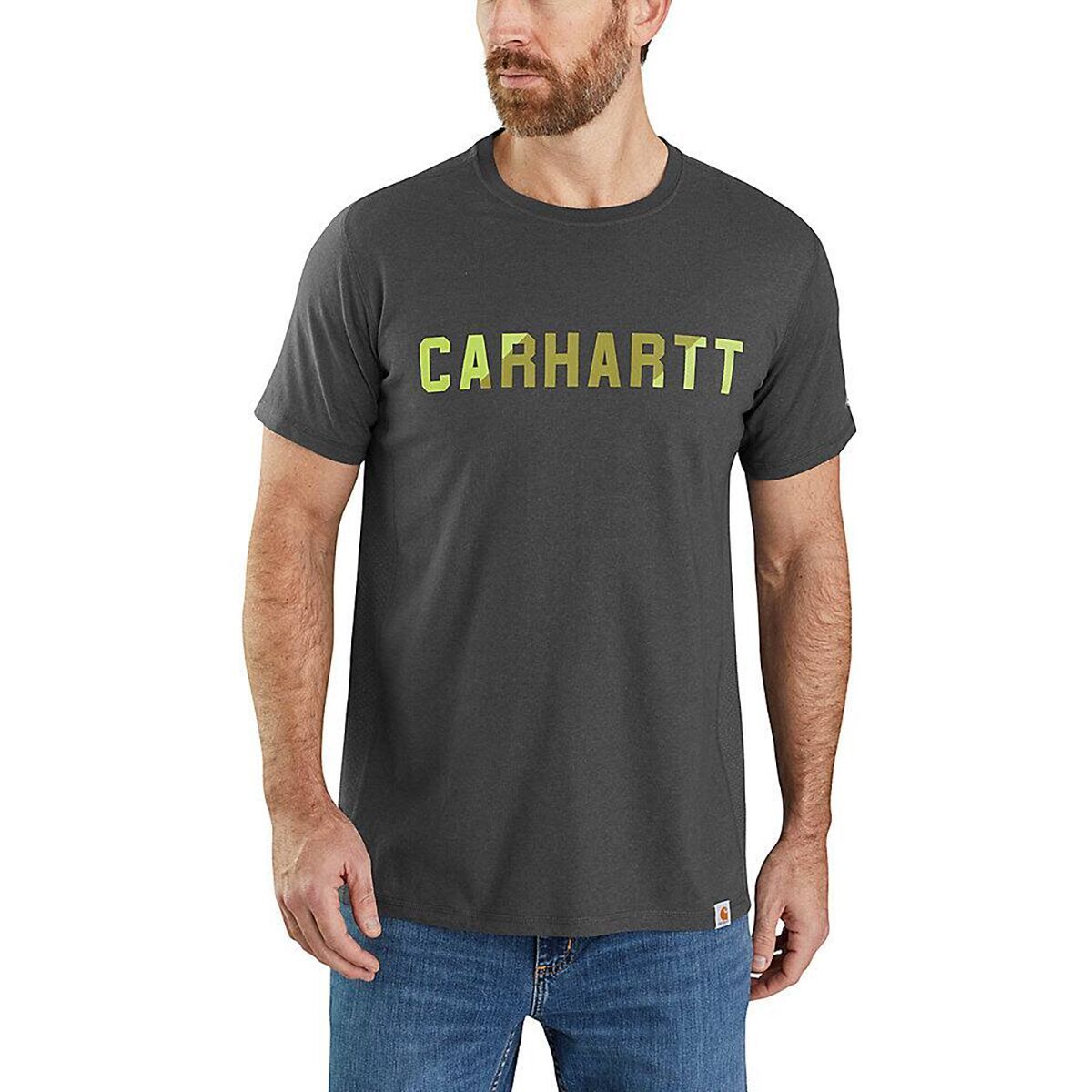 Carhartt Force Relaxed Fit MW Short-Sleeve Graphic T-Shirt - Men's Carbon Heather, S