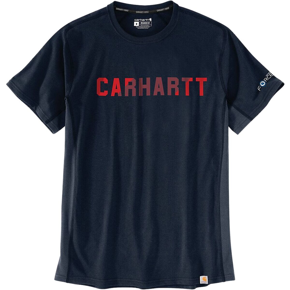 Carhartt Force Relaxed Fit MW Short-Sleeve Graphic T-Shirt - Men's Navy, L
