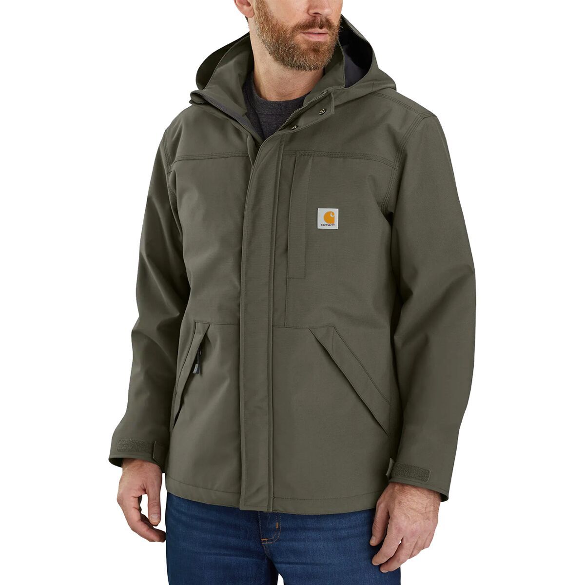 Carhartt Storm Defender Loose Fit Heavyweight Jacket - Men's Moss, XL