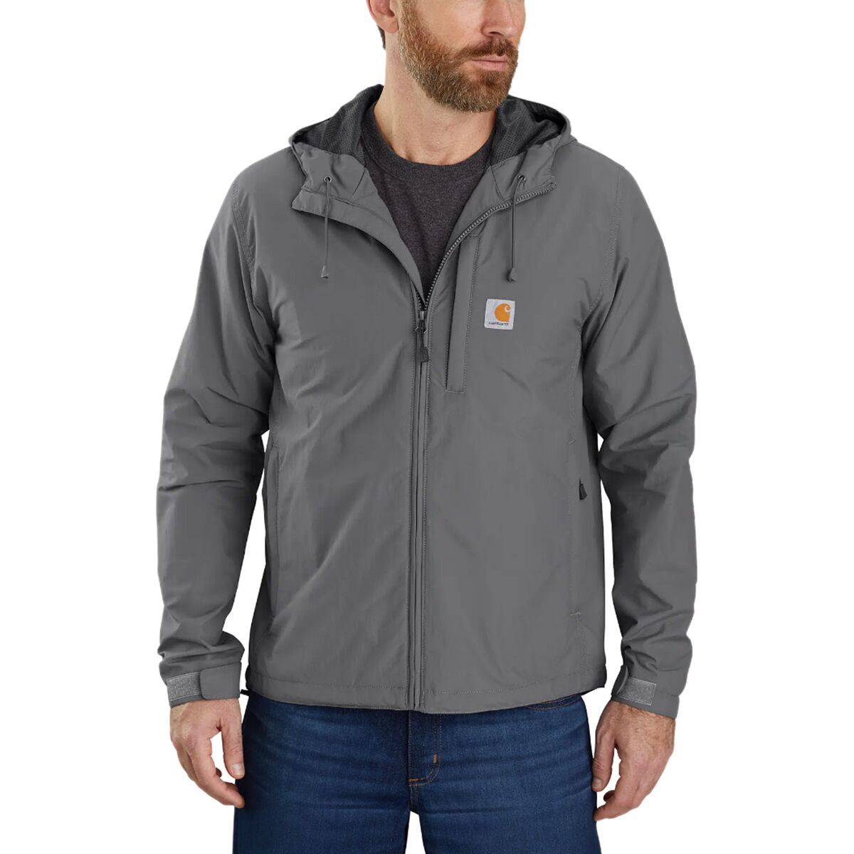 Carhartt Rain Defender Relaxed Fit LW Jacket - Men's Steel, XL
