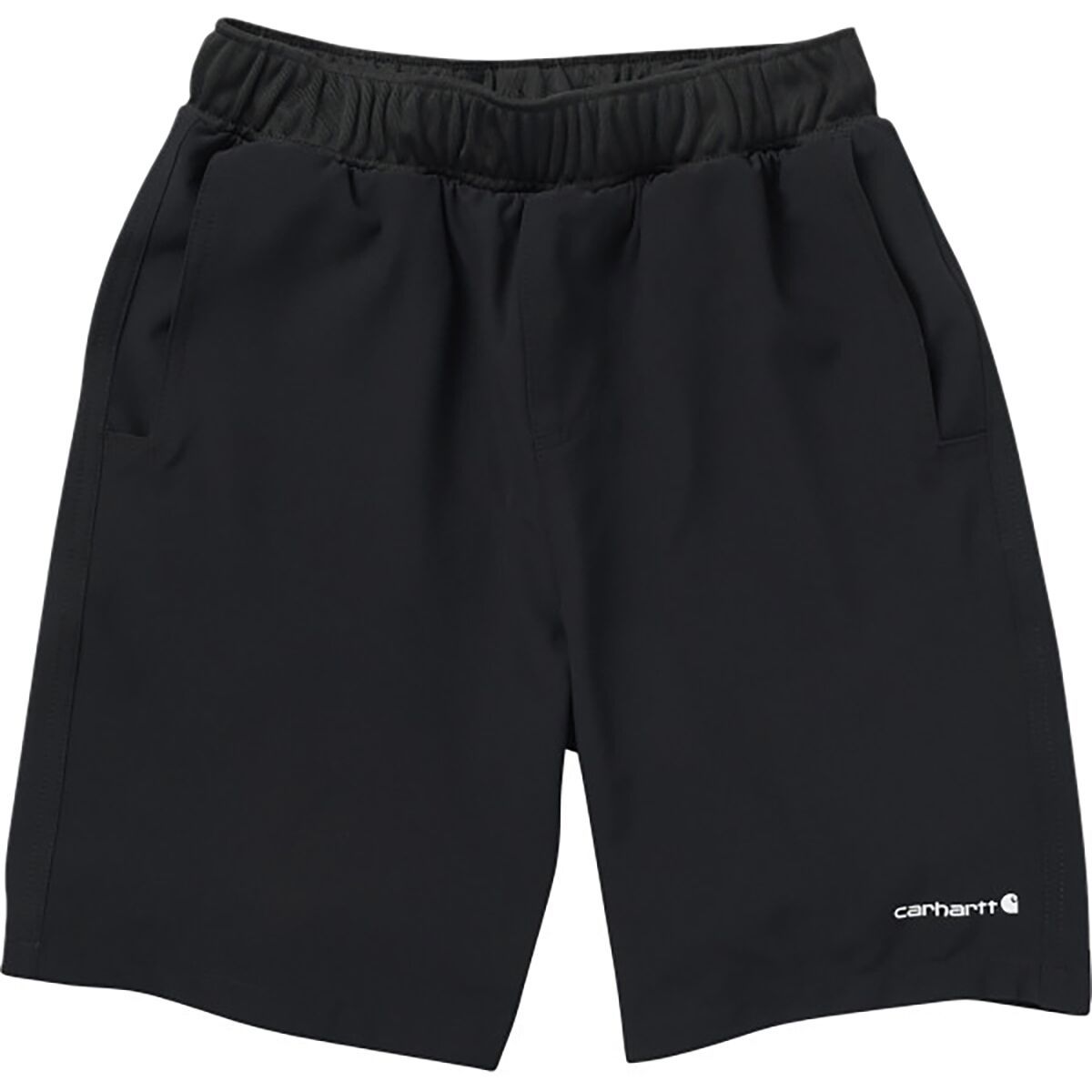Carhartt Rugged Flex Loose Fit Ripstop Work Short - Boys' Caviar Black, 12