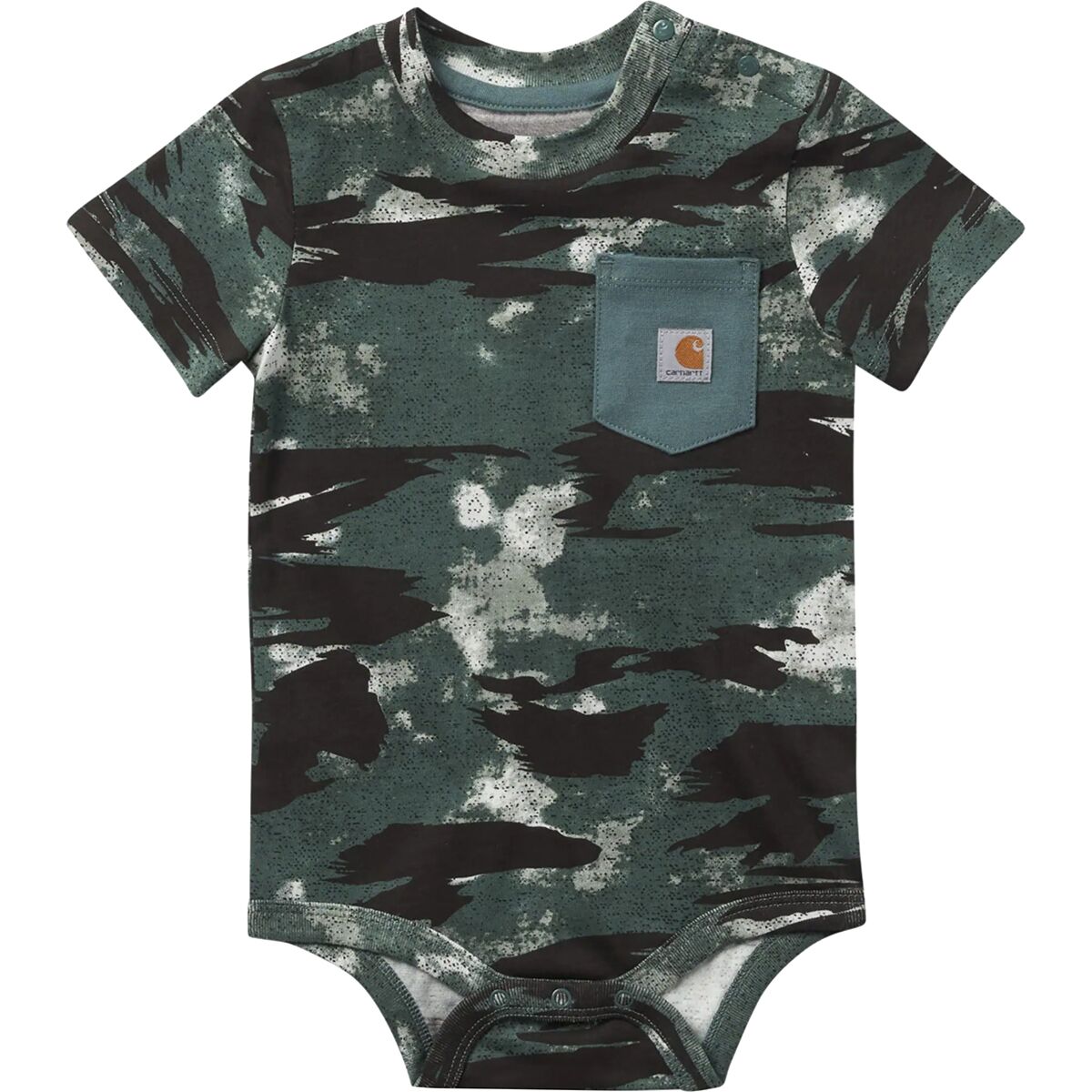Carhartt Short-Sleeve Pocket Camo Bodysuit - Infants'