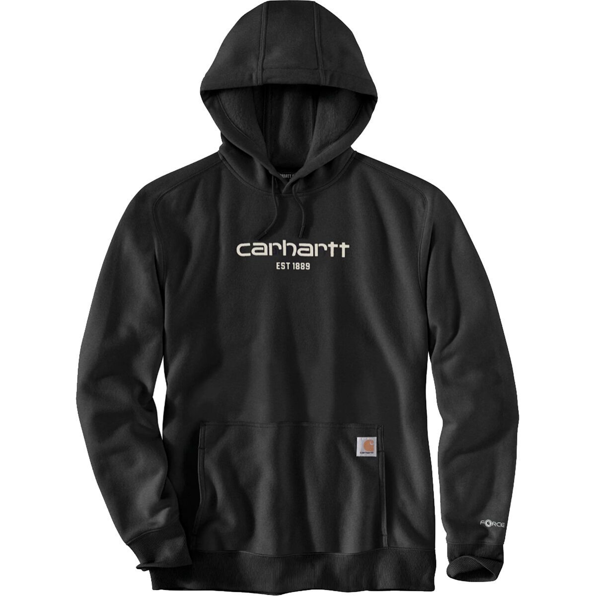 Carhartt Force Relaxed Fit LW Logo Graphic Sweatshirt - Men's Black, XL