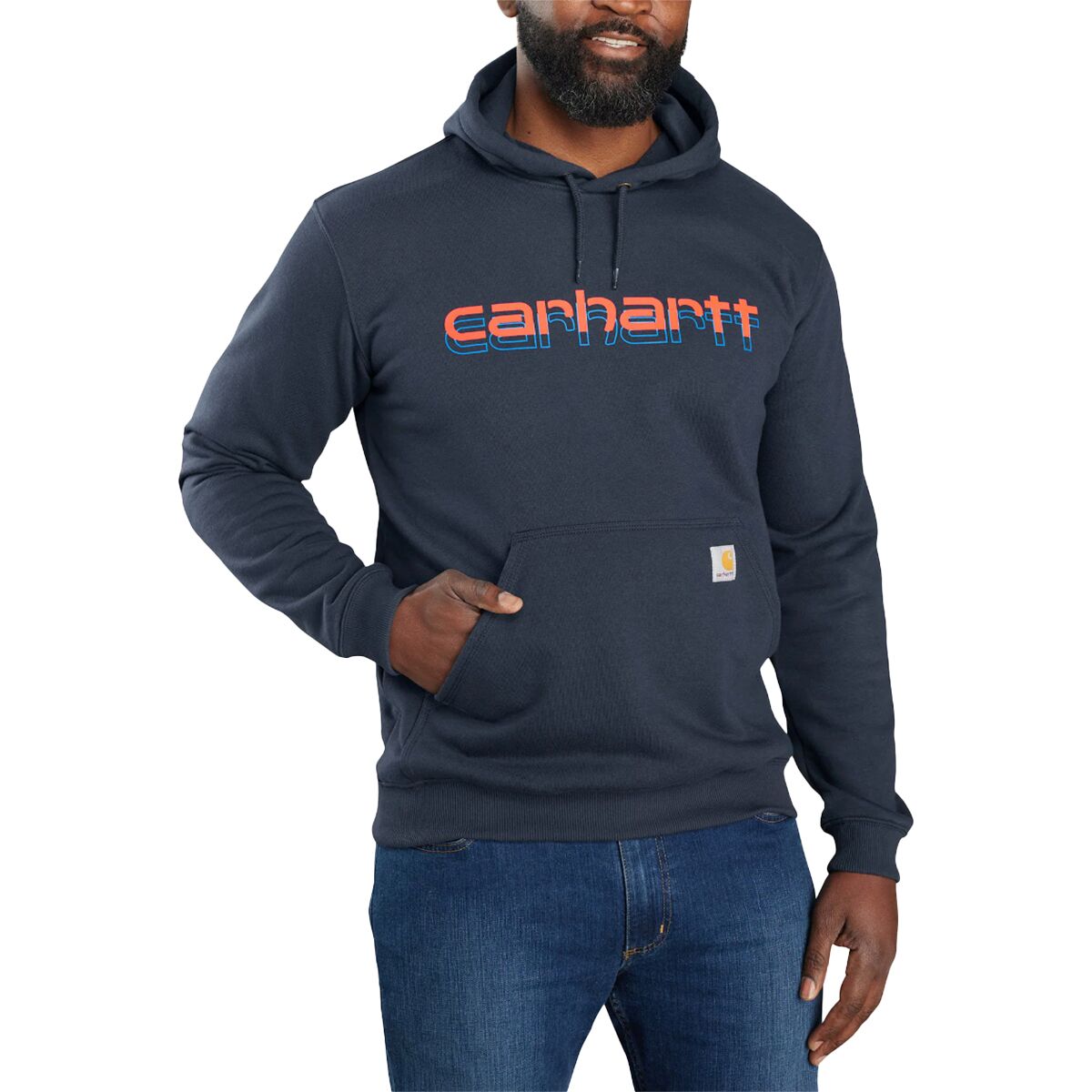 Carhartt Rain Defender Loose Fit MW Logo Graphic Sweatshirt - Men's
