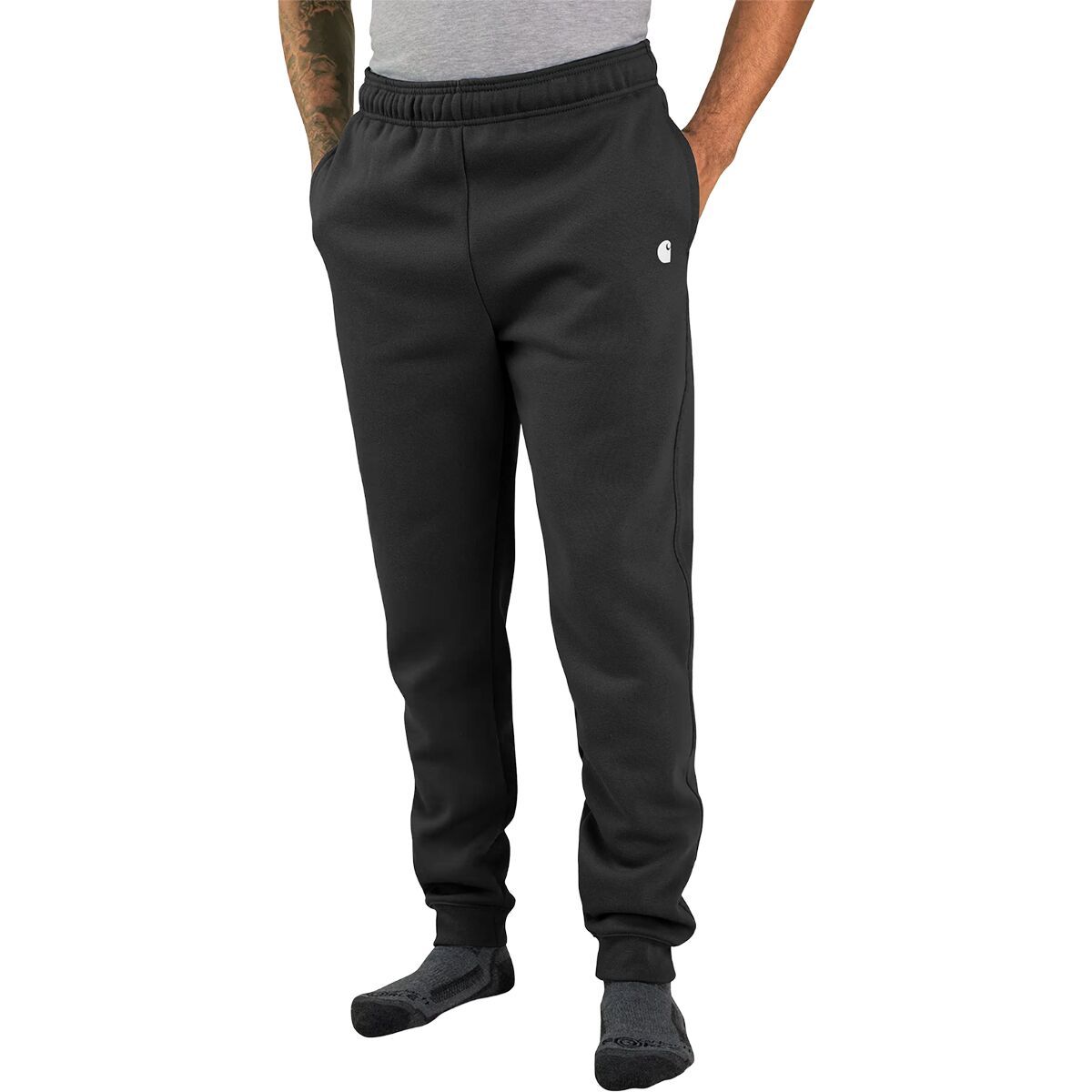 Carhartt Relaxed Fit Midweight Tapered Sweatpant - Men's Black, L