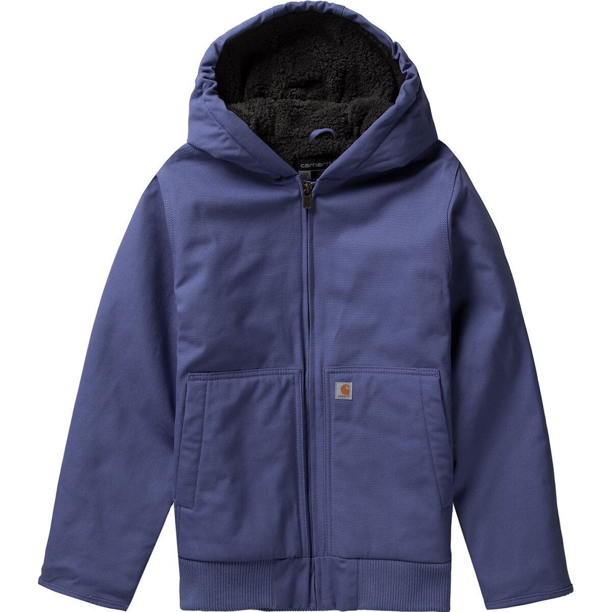 Carhartt Canvas Insulated Active Jacket - Toddler Girls' Dark Purple, XXS