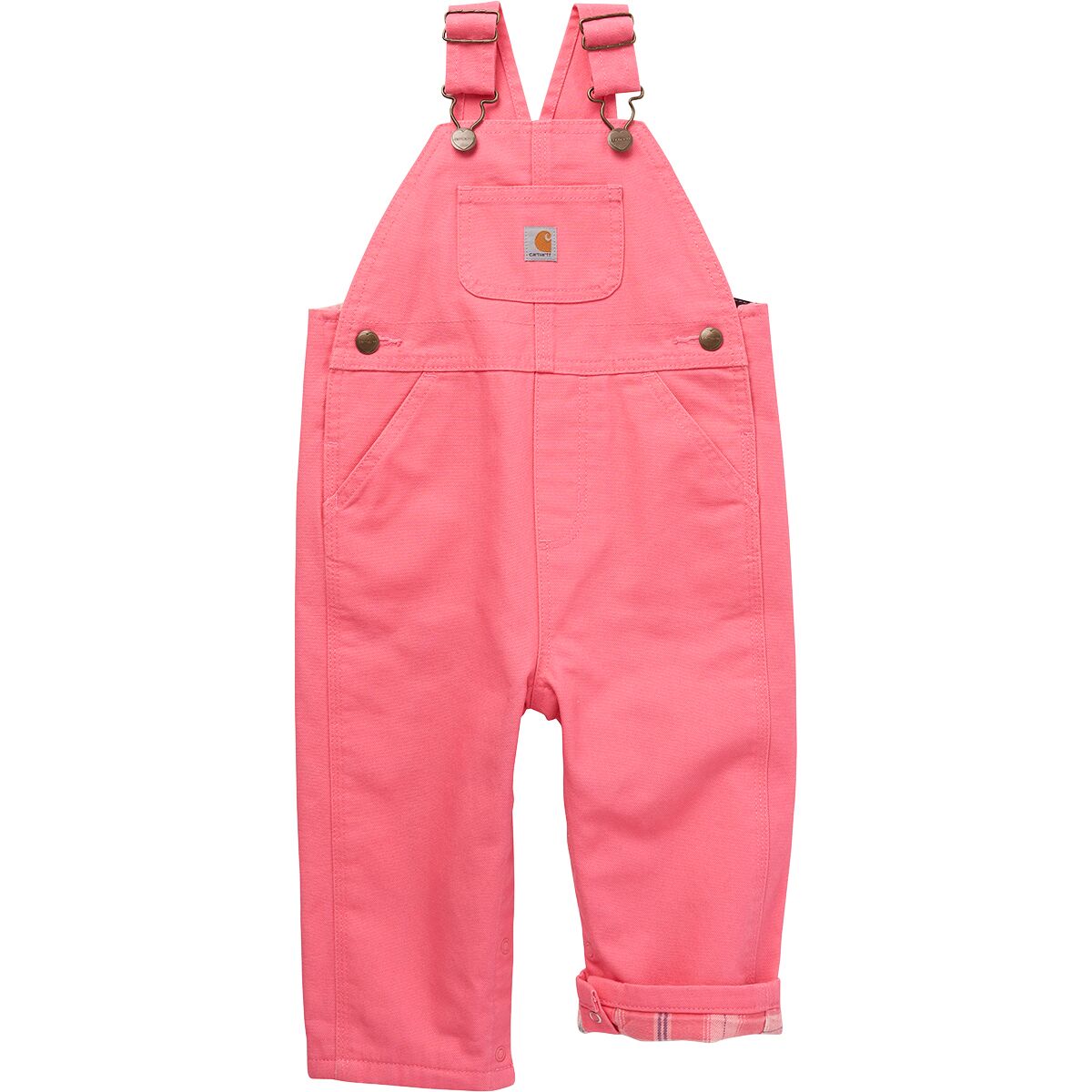 Carhartt Flannel-Lined Canvas Overall - Girls'