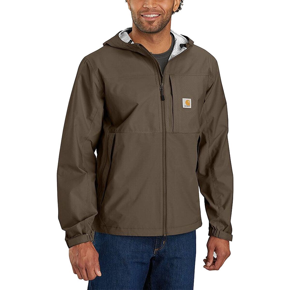 Image of Carhartt Storm Defender Relaxed Fit LW Packable Jacket - Men's Tarmac, XL