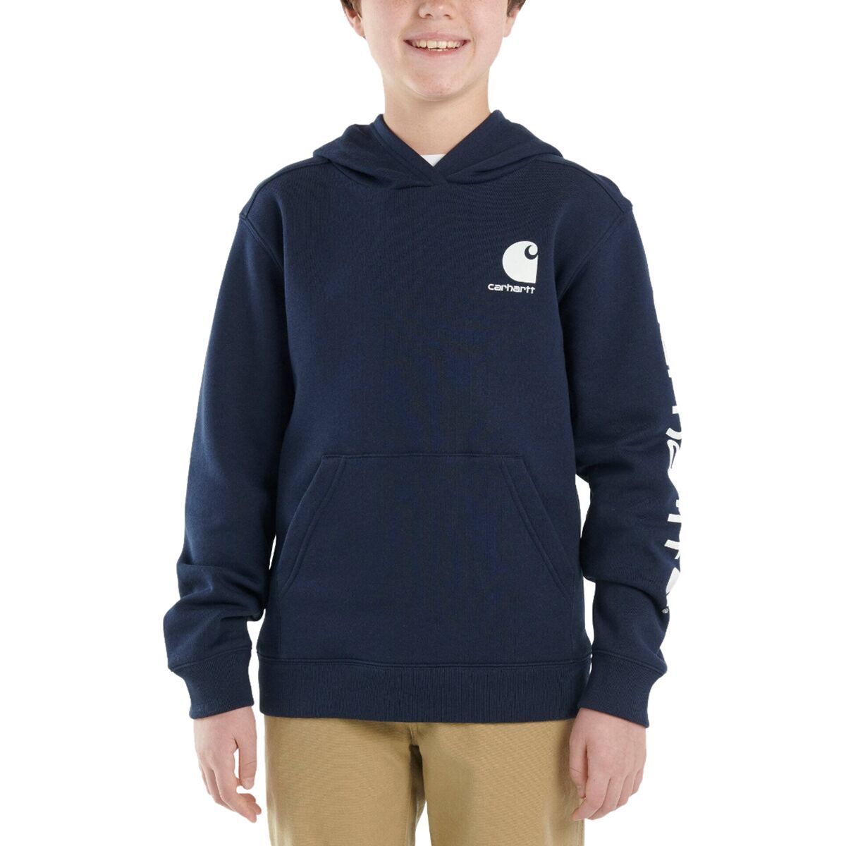 Carhartt Graphic Sweatshirt - Little Boys' Navy, 5