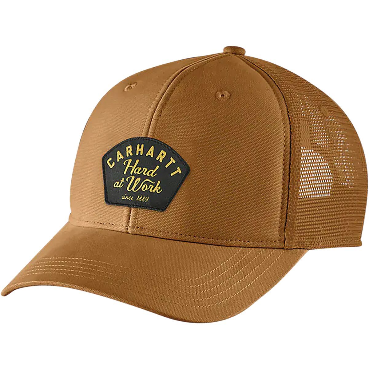 Carhartt Canvas Mesh-Back Work Patch Cap