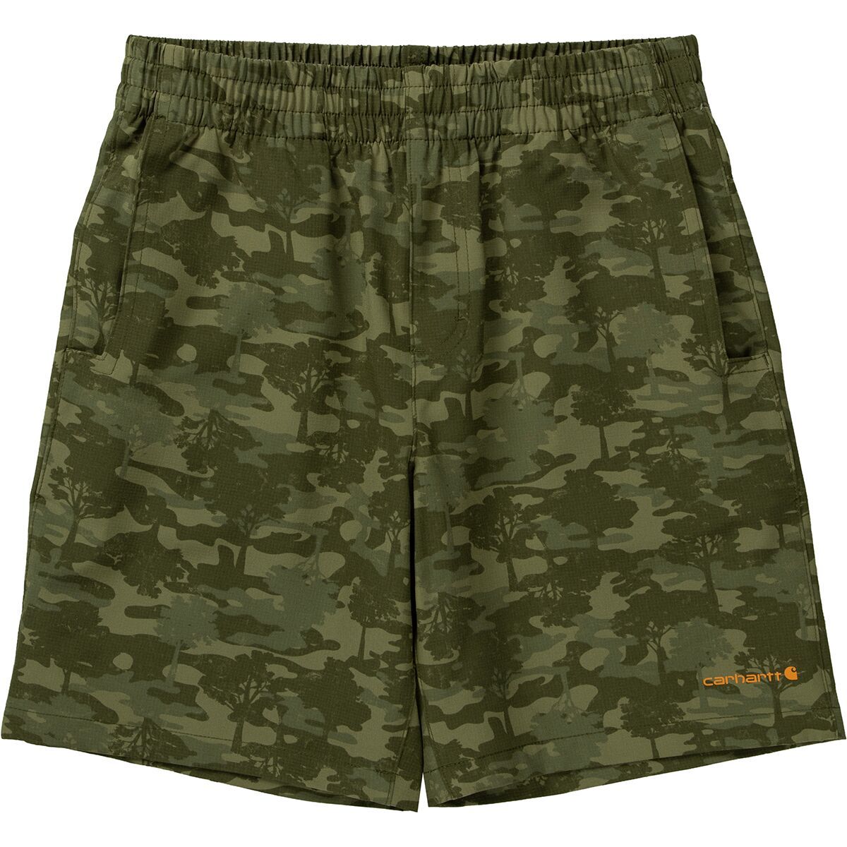 Carhartt Rugged Flex Camo Work Short - Little Boys' Camo/Brown, 4
