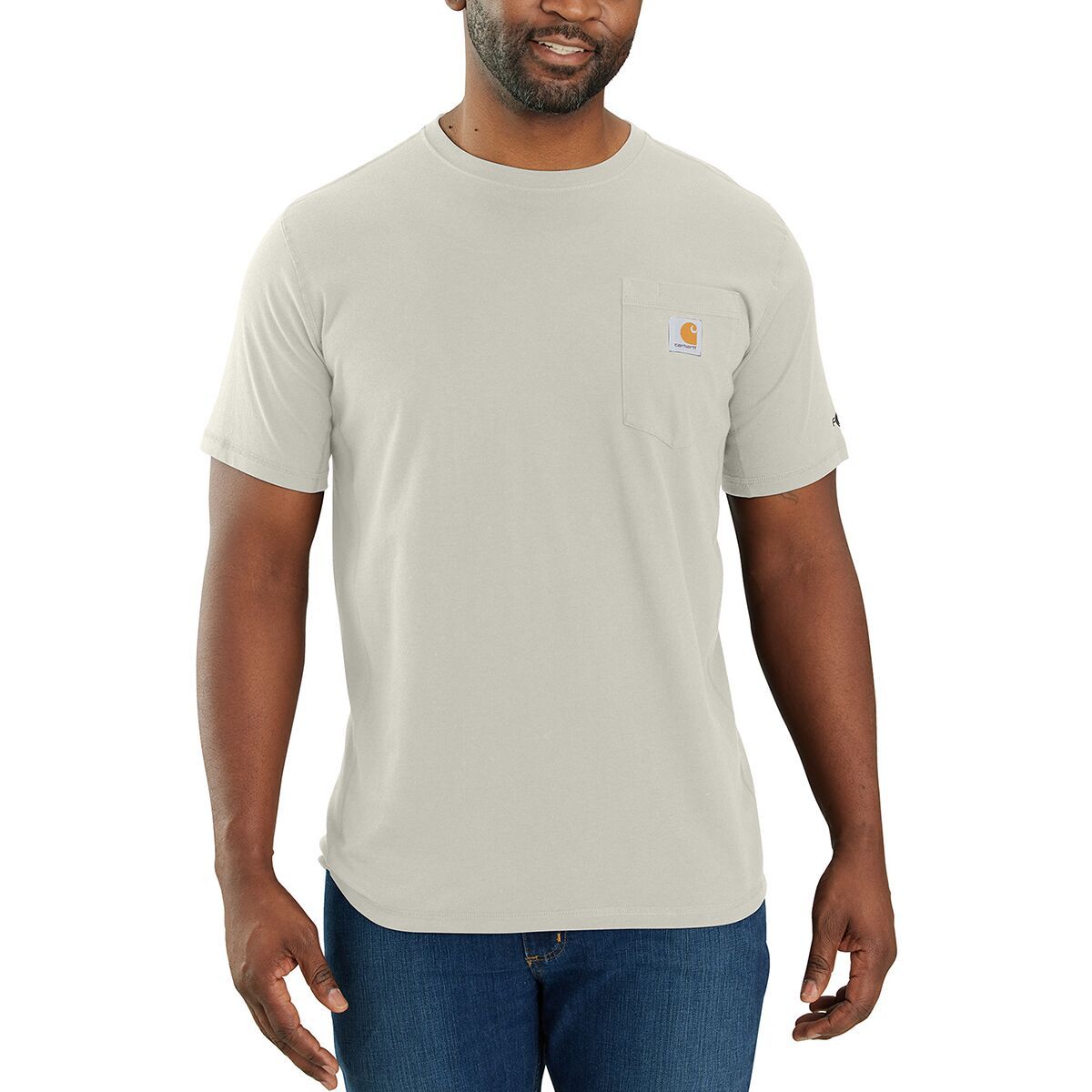 Image of Carhartt Force Relaxed Fit MW Pocket T-Shirt - Men's Malt, L
