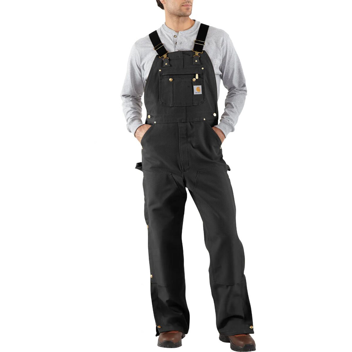 Carhartt R37 Loose Fit Firm Duck Bib Overall - Men's - Clothing