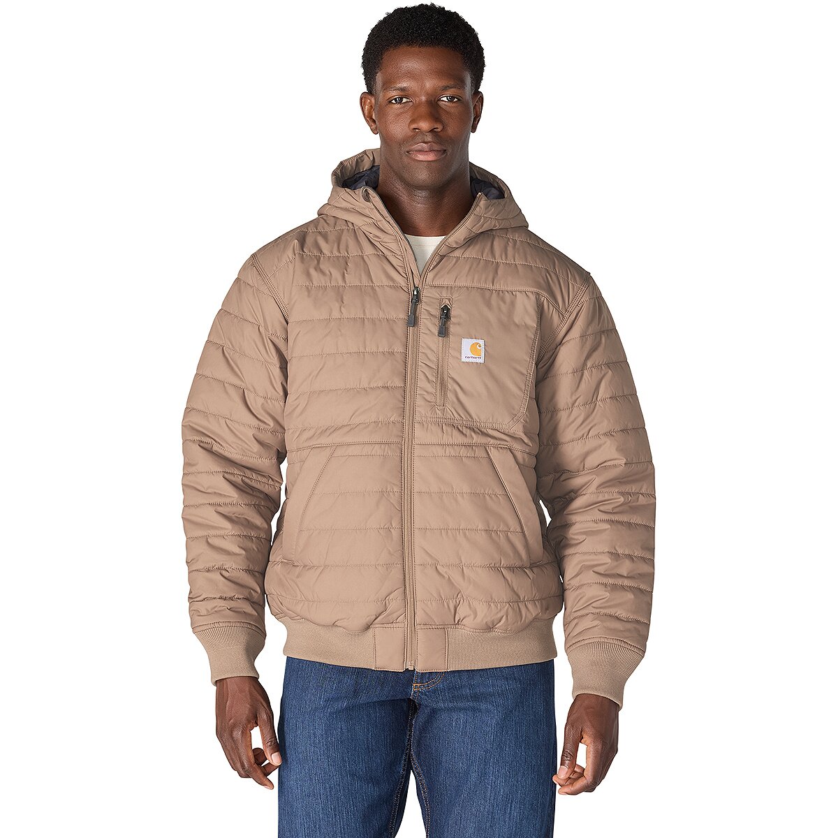 Image of Carhartt Gilliam Active Jac - Men's Stone Brown, XL