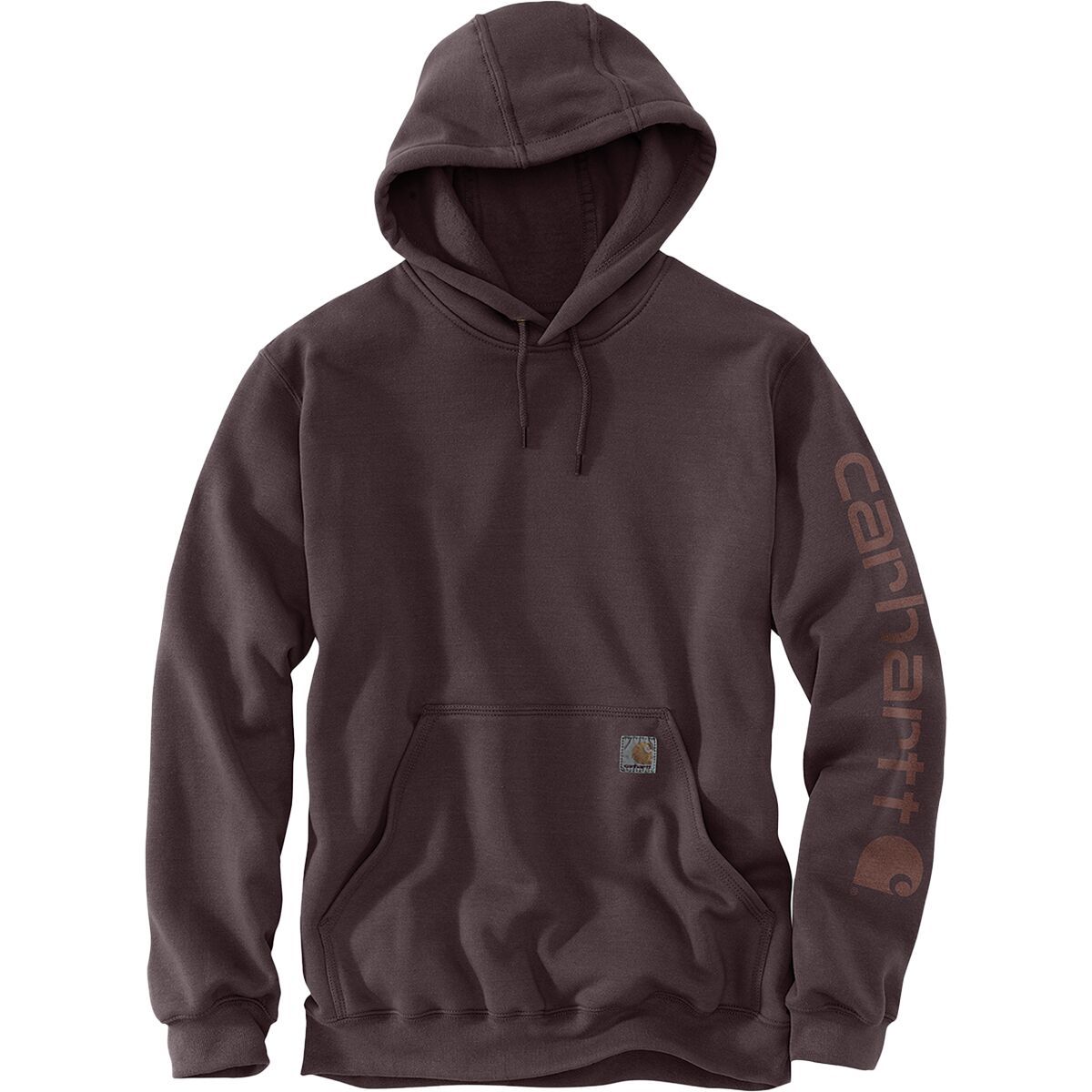 Image of Carhartt Relaxed Fit MW Garment Dyed FT Graphic Sweatshirt - Men's Dark Sepia, XL
