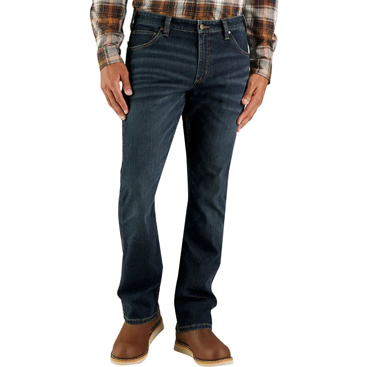 Image of Carhartt Slim Bootcut Rugged Flex Jean - Men's Barrel, 31x30