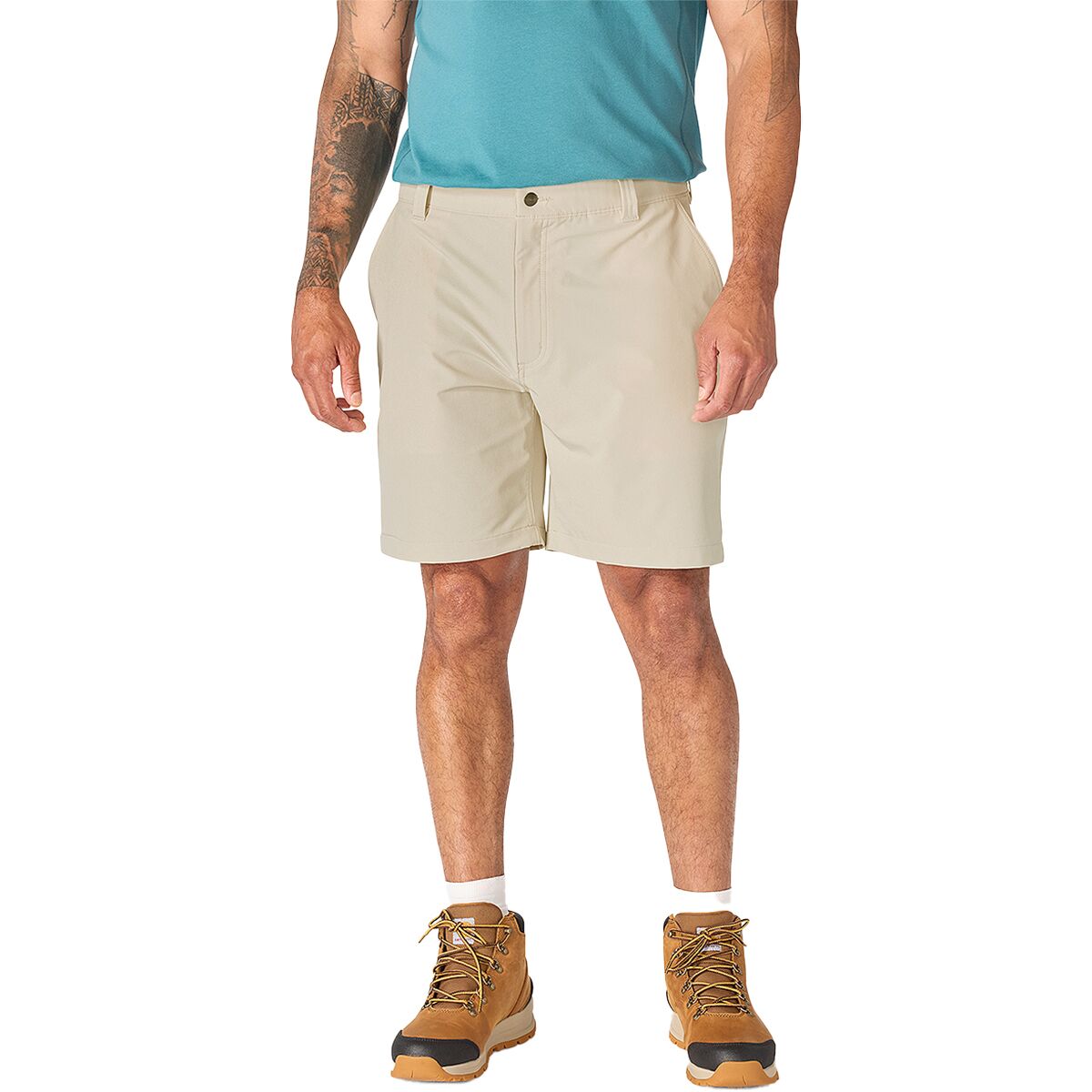 Image of Carhartt Relaxed 8in Force Phoenix Short - Men's Cobblestone, XL