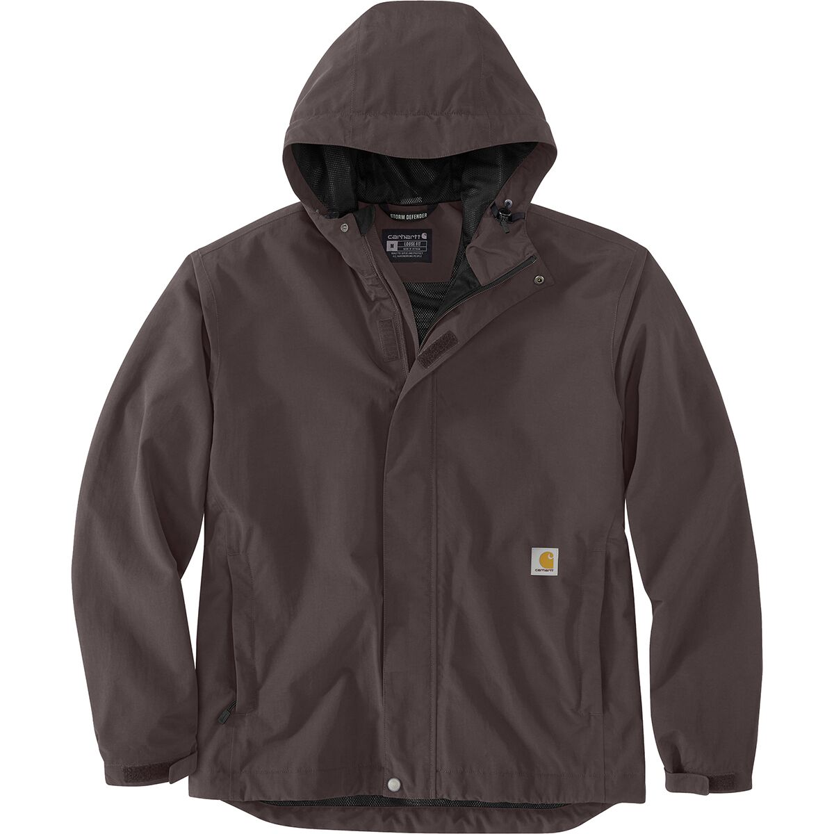 Image of Carhartt Storm Defender Loose Fit Lightweight Jacket - Men's Dark Coffee, XL