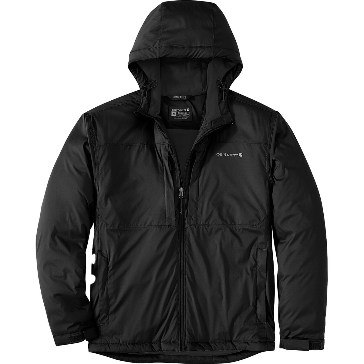 Image of Carhartt Rugged Flex Relaxed LW Stretch Insulated Jacket - Men's Black, L
